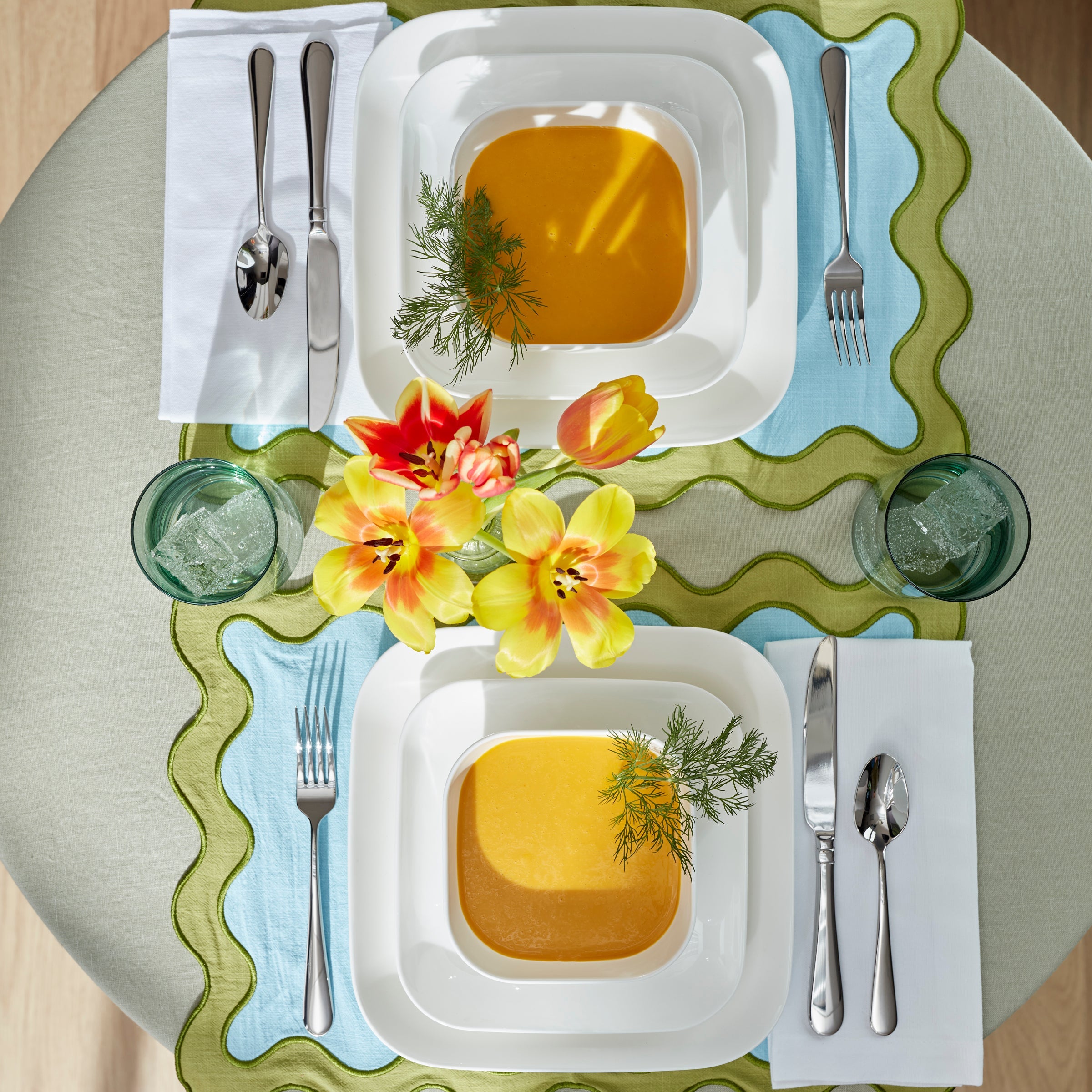 Lenox Fine Lenox Fine Studio 1414 Square 12-Piece Dinnerware Set - Image 9