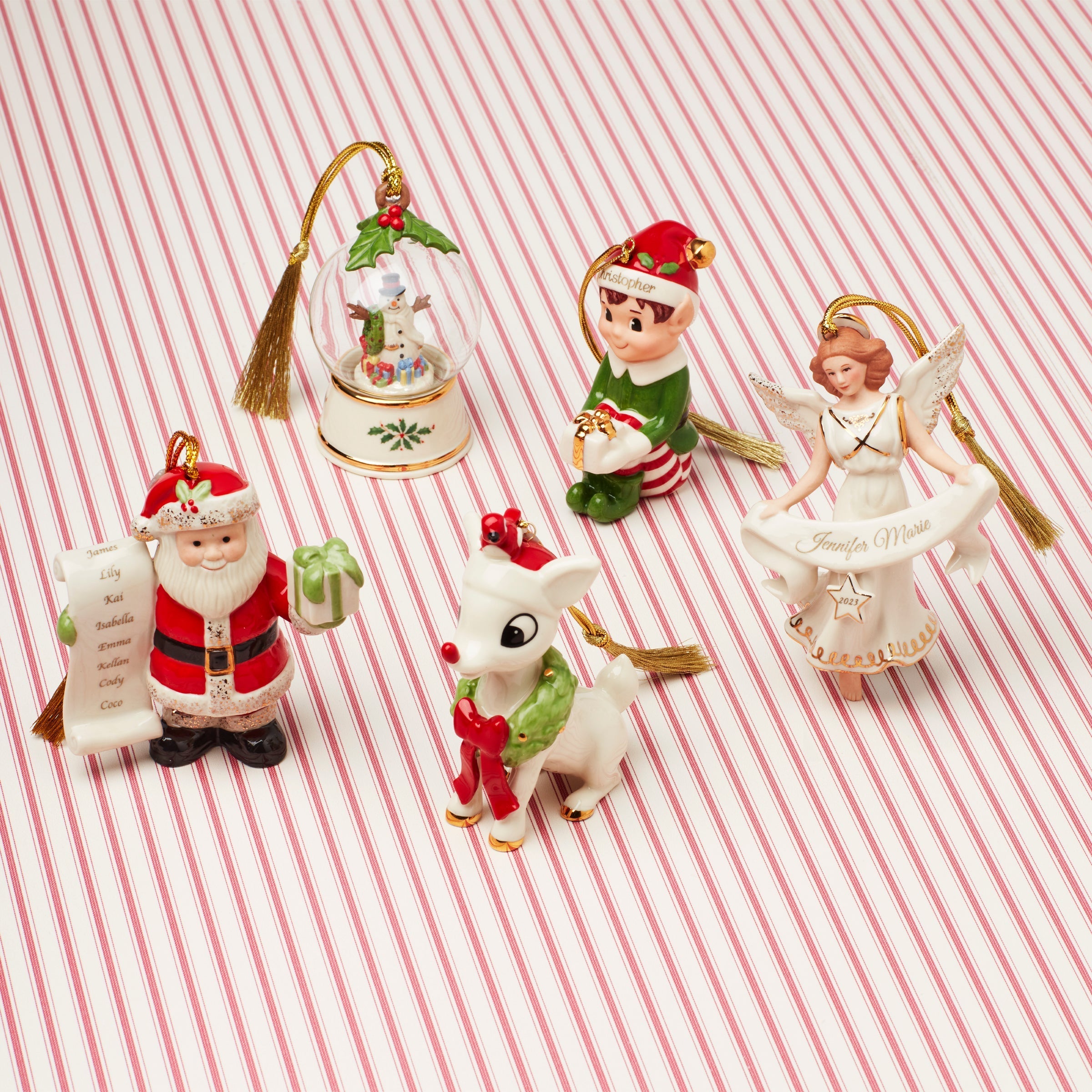 Lenox Fine Lenox Fine Personalized Naughty & Nice Ornament - Image 6
