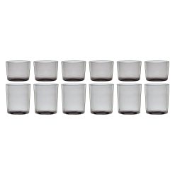 Alternative view of Lenox Fine Lenox Fine Stackables Smoke Short & Tall Glasses 12-Piece Set