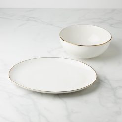 Lenox Fine Lenox Fine Trianna White 2-Piece Serveware Bundle