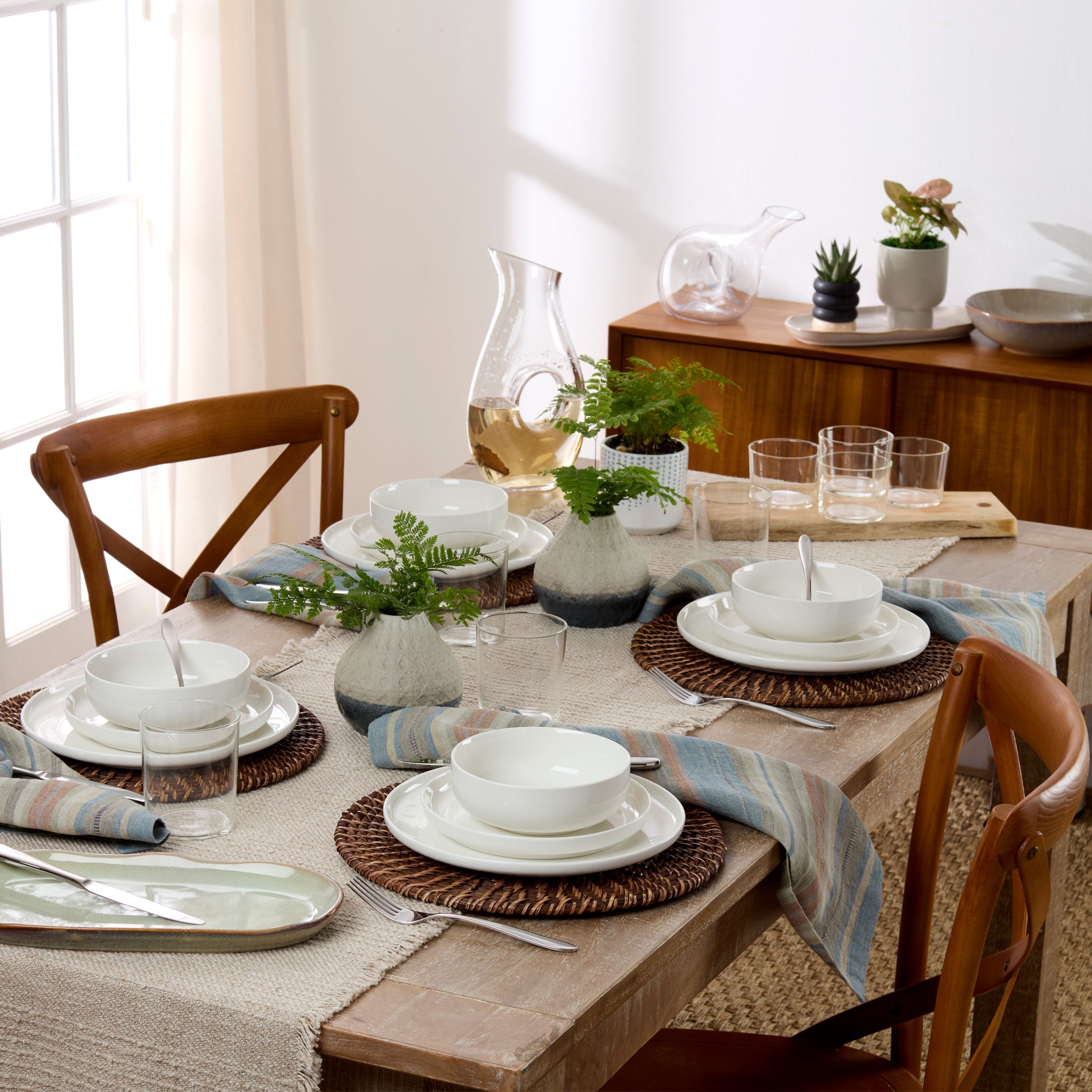 Lenox Fine Lenox Fine Stackables Clear Short & Tall Glasses 12-Piece Set - Image 4