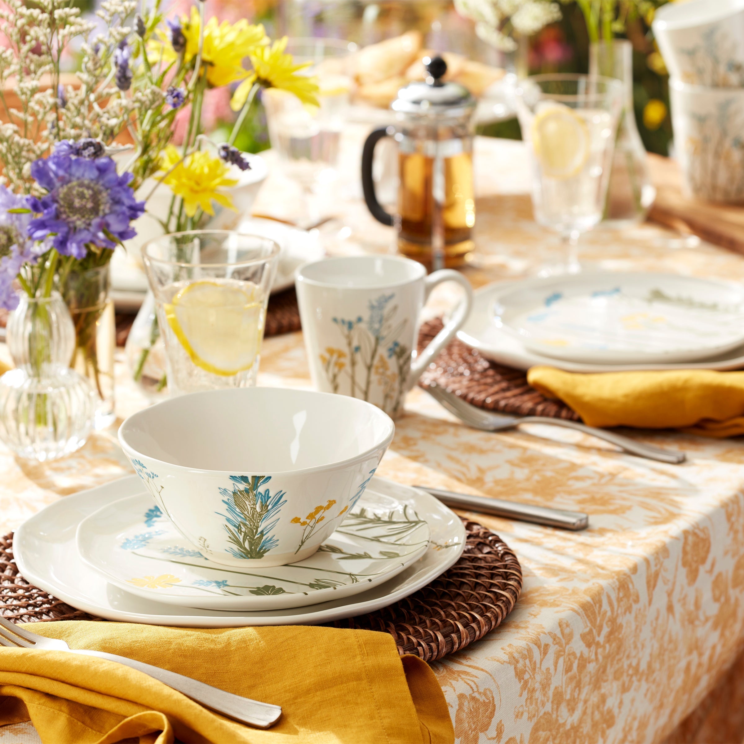 Lenox Fine Lenox Fine Wildflowers Dinner Plates, Set of 4 - Image 7