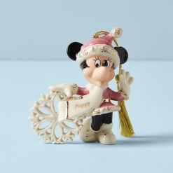 Lenox Fine Lenox Fine Personalized Minnie Mouse Snowflake Ornament