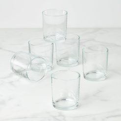 Lenox Fine Lenox Fine 24 Seven Clear Medium Tumblers, Set of 6