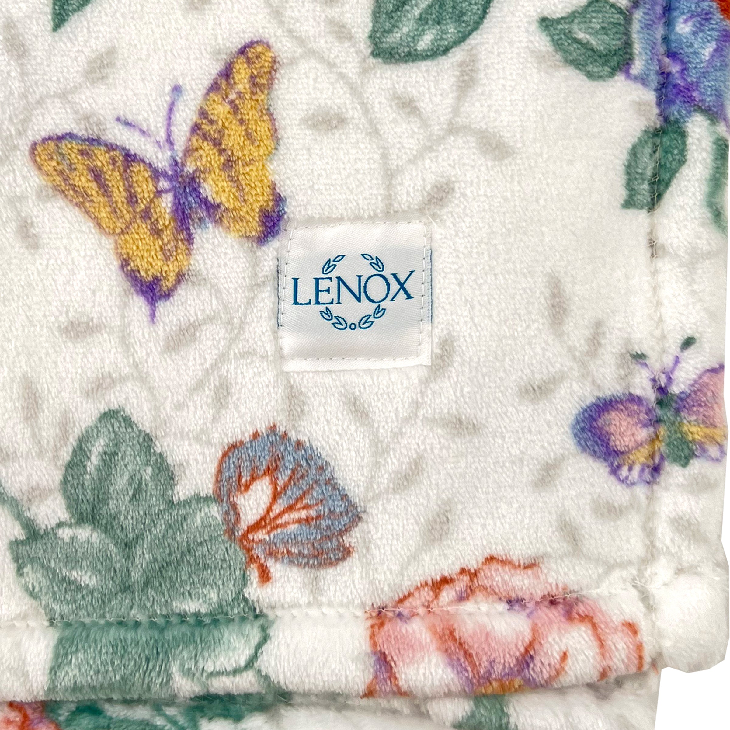 Lenox Fine Lenox Fine Butterfly Meadow Throw Blanket - Image 4