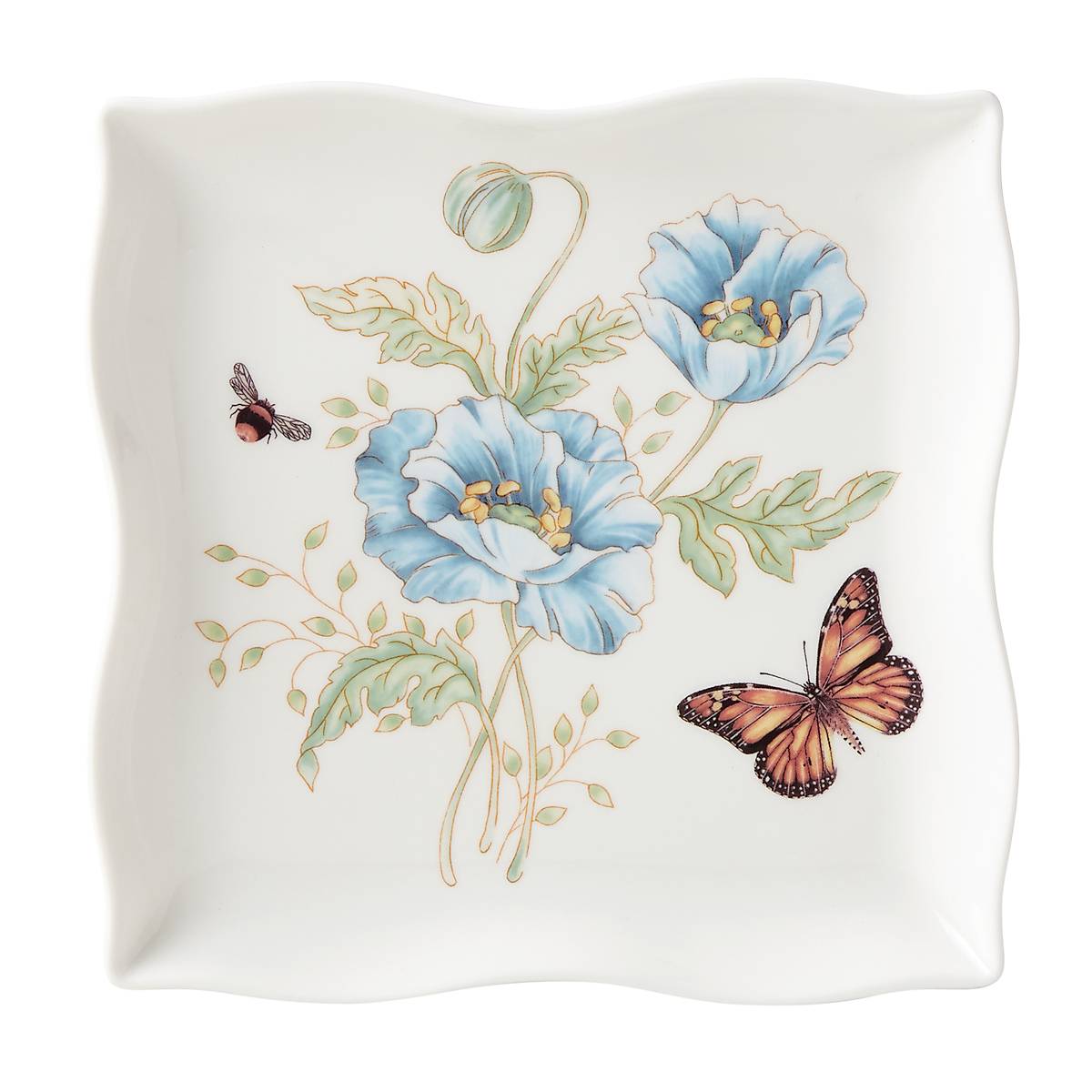 Lenox Fine Lenox Fine Butterfly Meadow Square Dish - Image 3