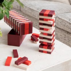 Alternative view of Lenox Fine Lenox Fine Red Tumbling Tower Game