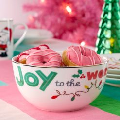 Alternative view of Lenox Fine Lenox Fine Snoopy Christmas All-Purpose Bowls, Set of 4