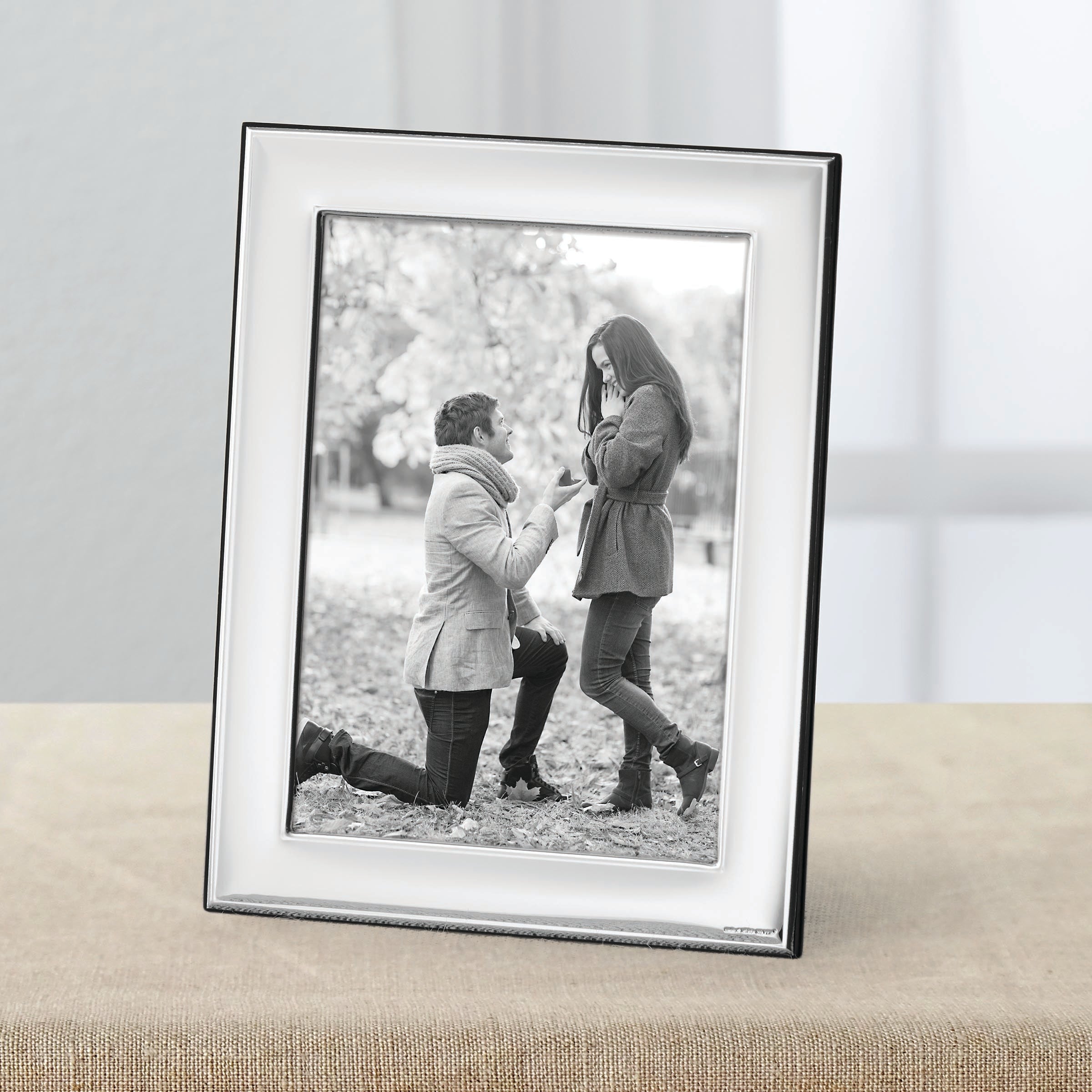 Lenox Fine Lenox Fine Naples Silverplate 5x7 Photo Frame - Image 4
