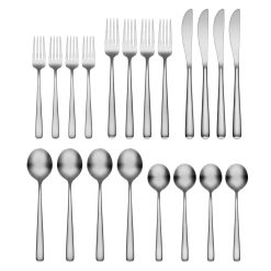 Alternative view of Lenox Fine Lenox Fine Lorenn Satin 20-Piece Flatware Set