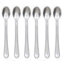 Lenox Fine Lenox Fine Malibu Satin Iced Teaspoon - Set of 6