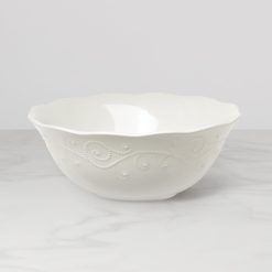 Lenox Fine Lenox Fine French Perle White Large Serving Bowl