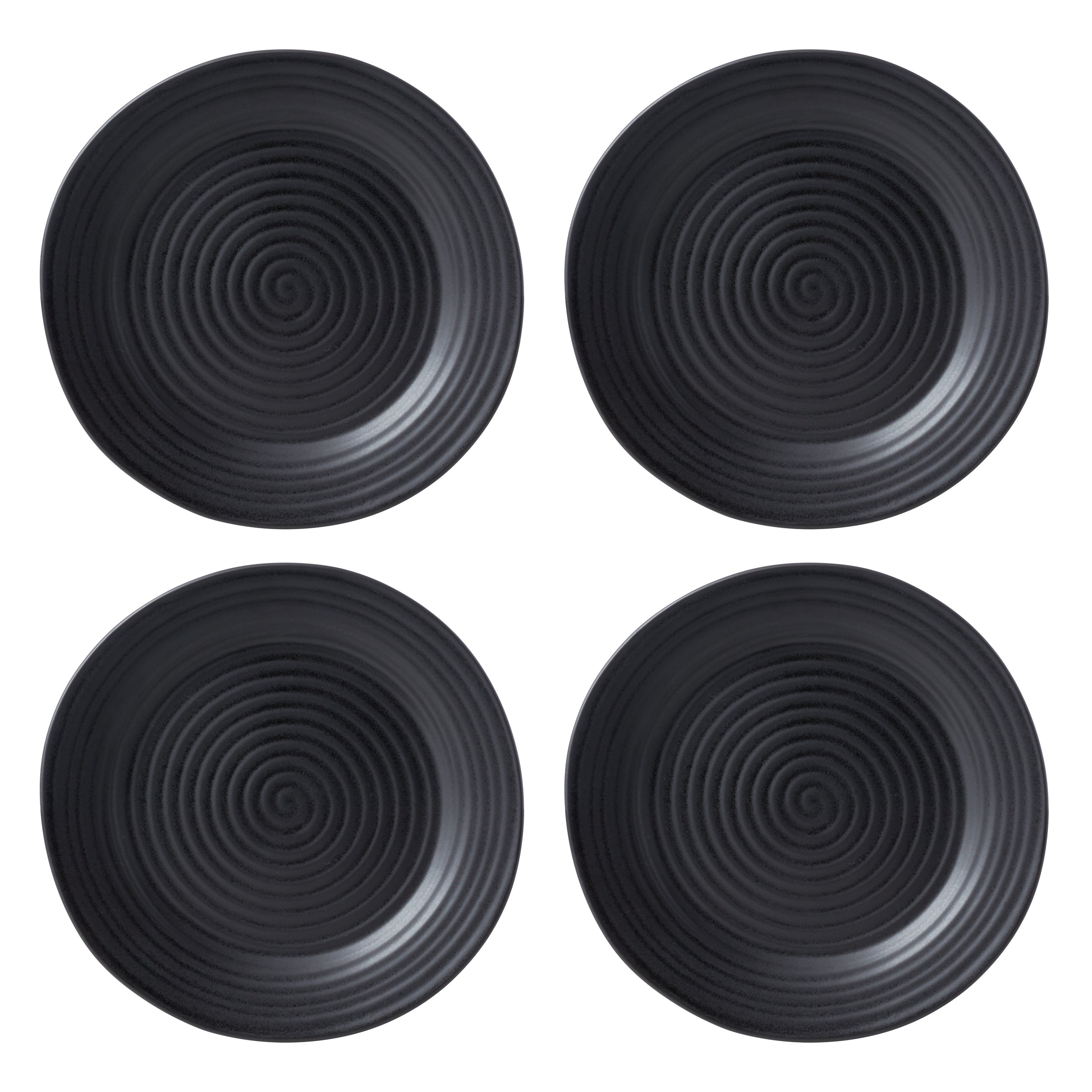 Lenox Fine Lenox Fine Ridge Black 12-Piece Dinnerware Set - Image 11