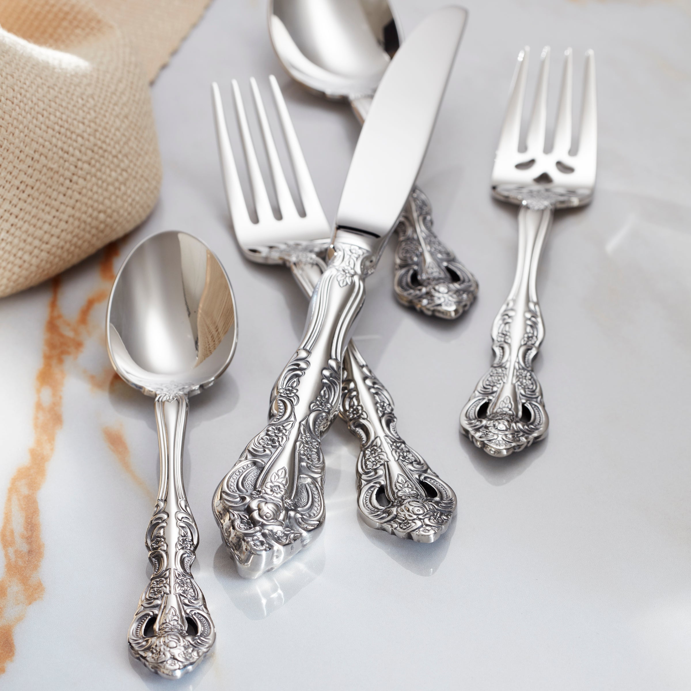 Lenox Fine Lenox Fine Michelangelo 5-Piece Place Setting - Image 2
