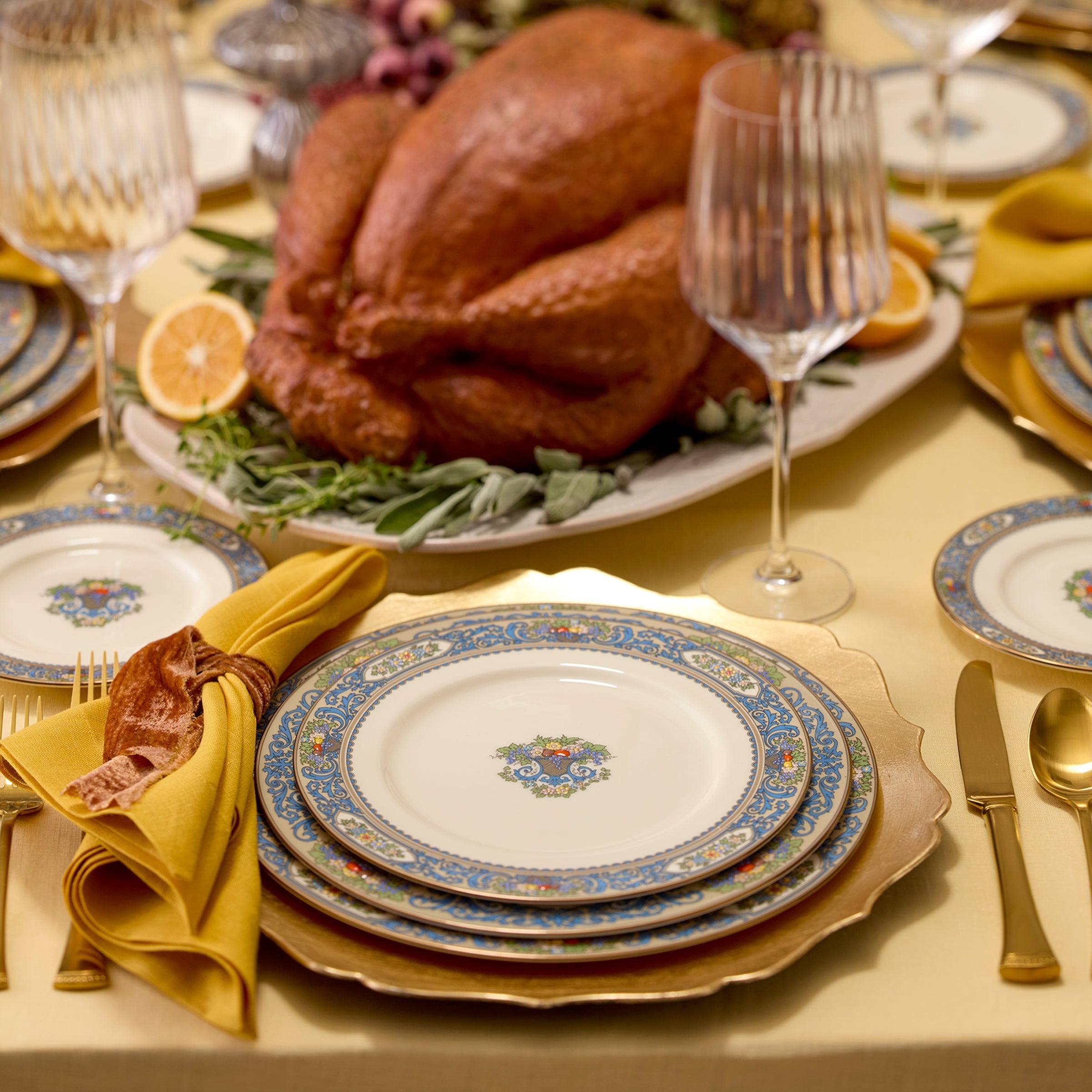 Lenox Fine Lenox Fine Autumn 5-Piece Place Setting - Image 4