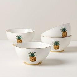 Lenox Fine Lenox Fine British Colonial Bamboo Rice Bowls, Set of 4