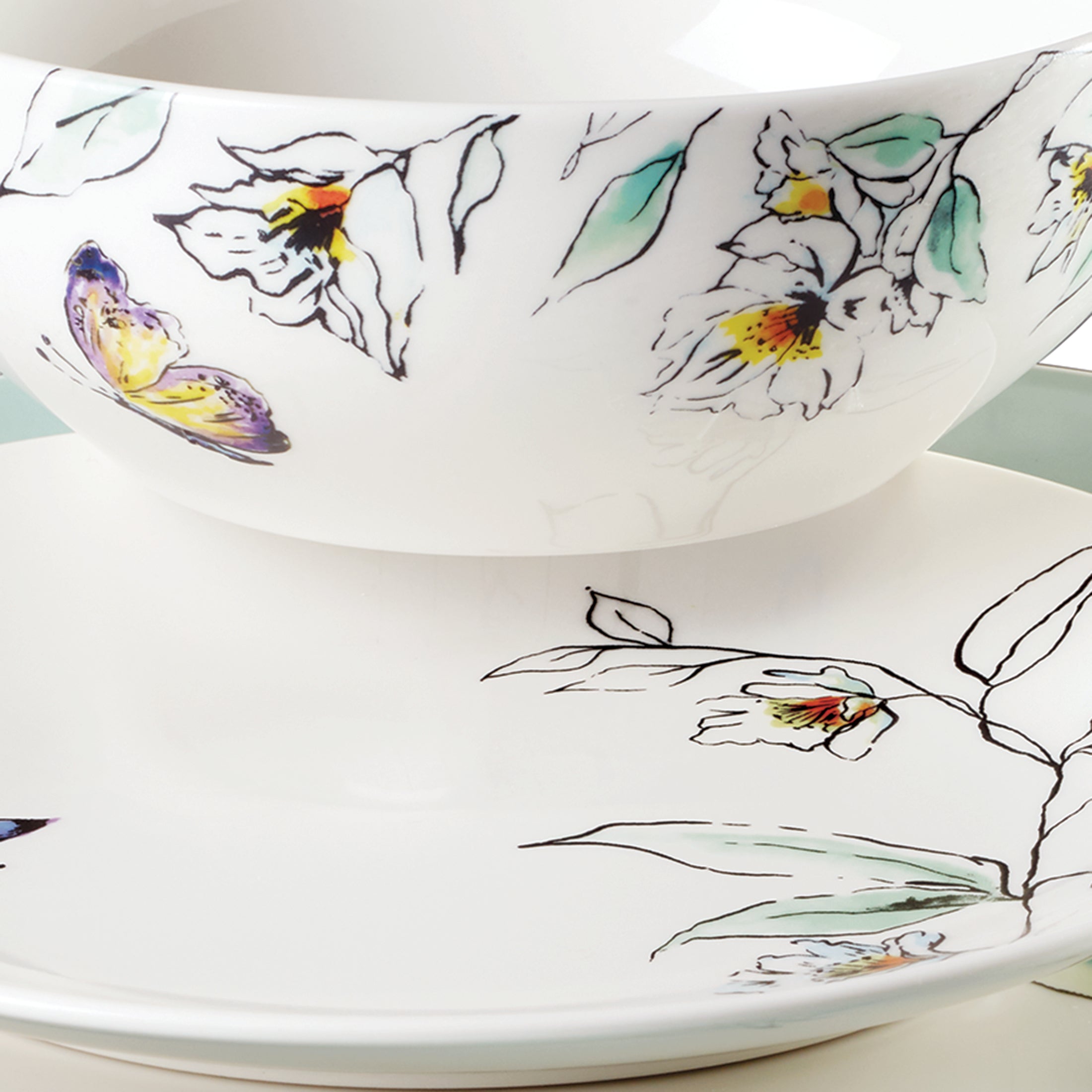 Lenox Fine Lenox Fine Botanica 12-Piece Dinnerware Set - Image 5