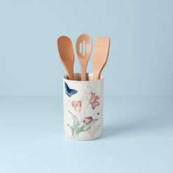 Lenox Fine Lenox Fine Butterfly Meadow 4-Piece Utensil Holder Set