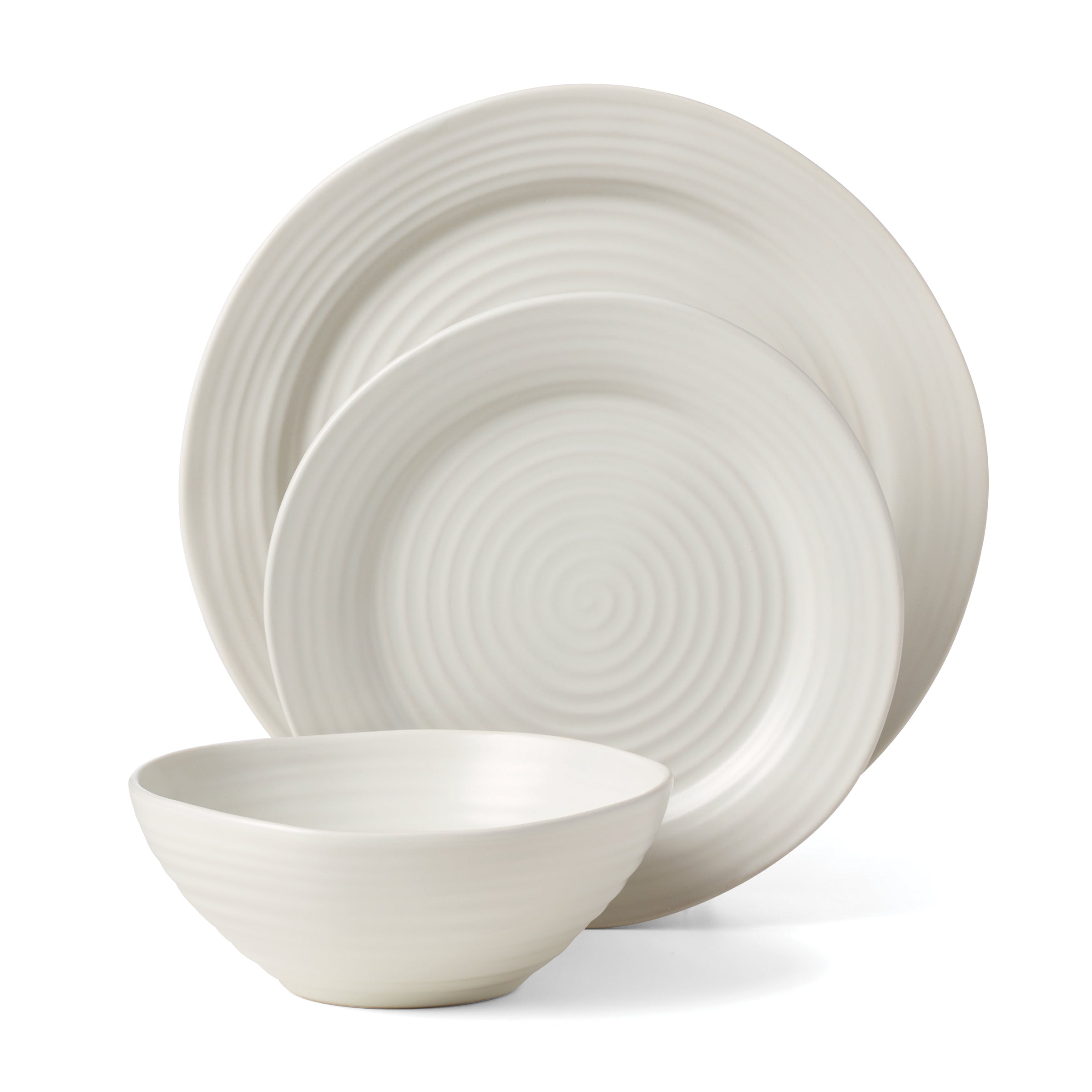 Lenox Fine Lenox Fine Ridge White 12-Piece Dinnerware Set - Image 4