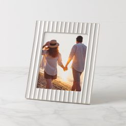 Lenox Fine Lenox Fine French Perle Scallop White 8x10 Photo Frame