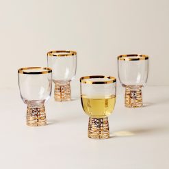 Alternative view of Lenox Fine Lenox Fine Tuscany Classics Gold Frost Wine Glasses, Set of 4