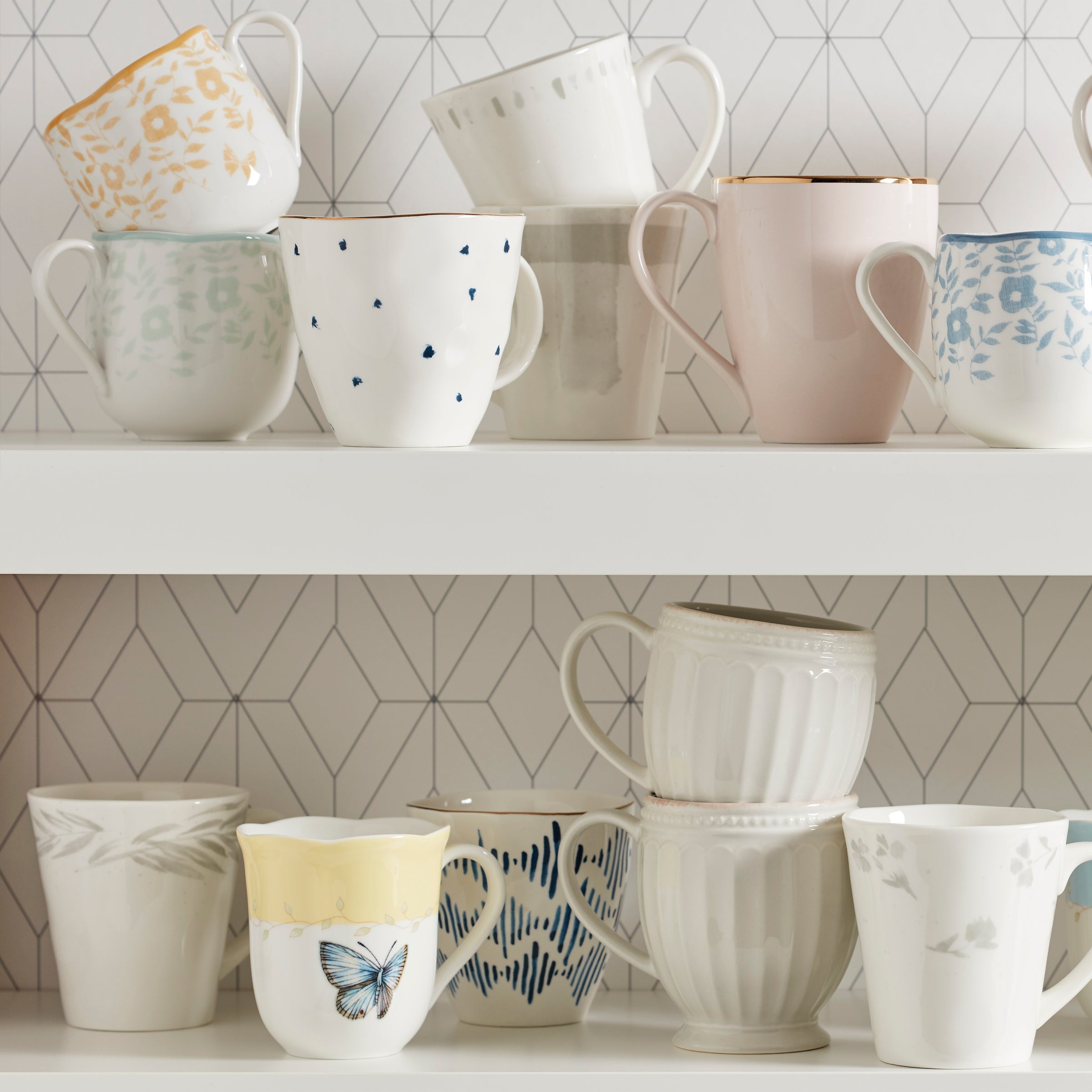 Lenox Fine Lenox Fine Oyster Bay Assorted Mugs, Set of 4 - Image 4