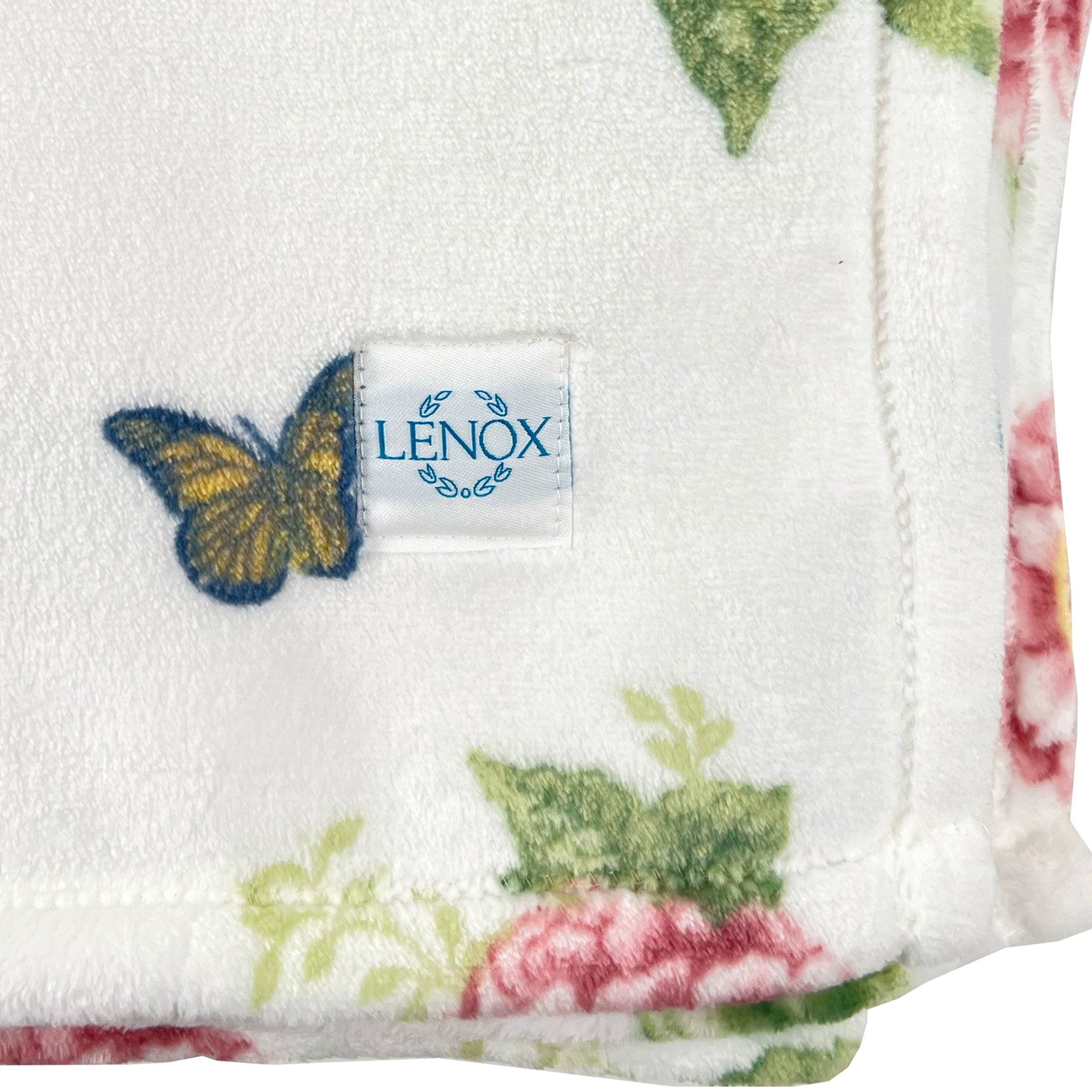 Lenox Fine Lenox Fine Butterfly Meadow Hydrangea Throw Blanket - Image 6