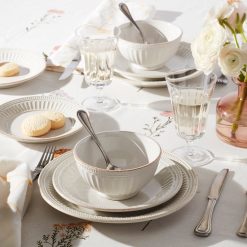 Alternative view of Lenox Fine Lenox Fine French Perle Groove White 4-Piece Place Setting