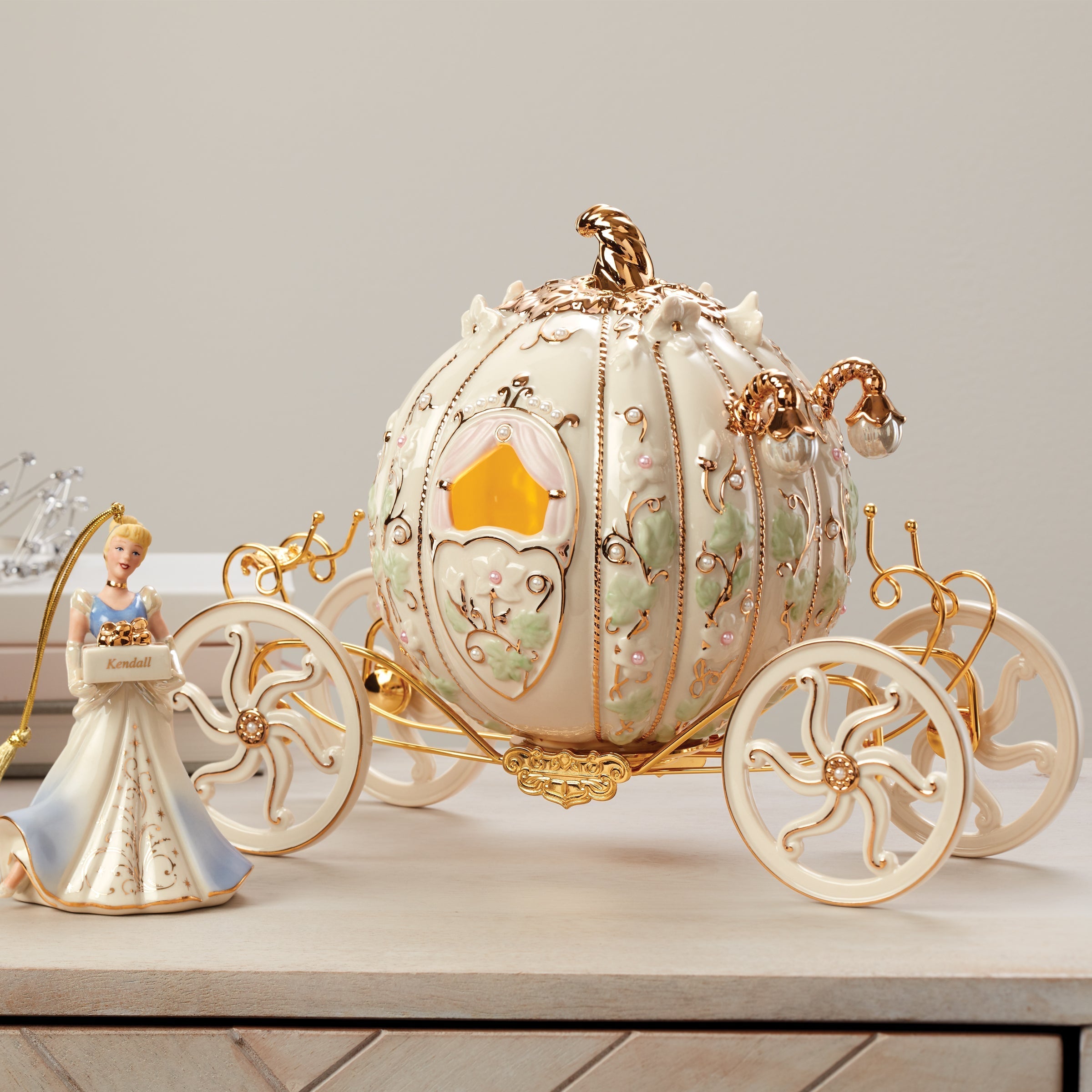 Lenox Fine Lenox Fine Cinderella's Enchanted Coach Figurine - Image 2