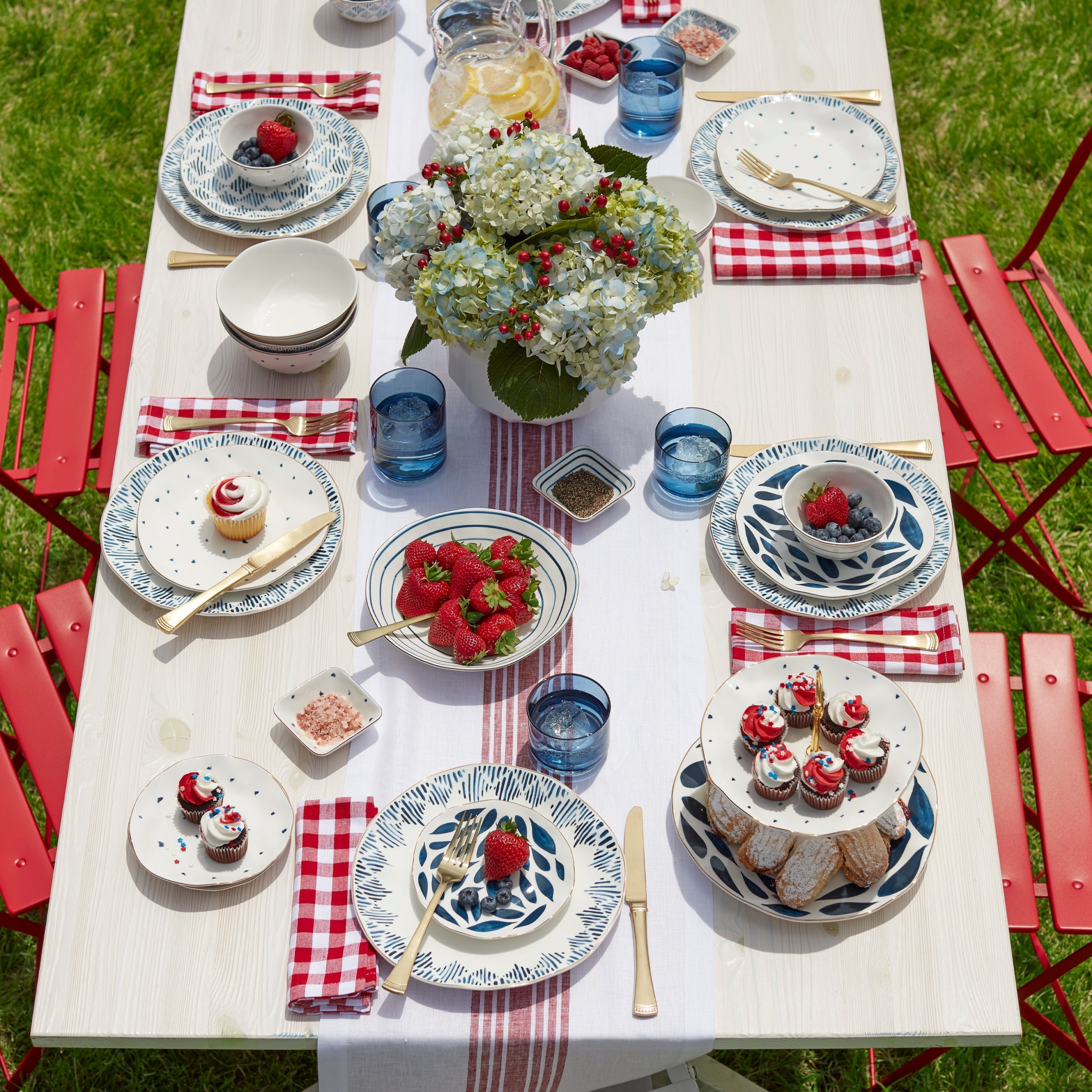 Lenox Fine Lenox Fine Blue Bay 12-Piece Dinnerware Set - Image 2