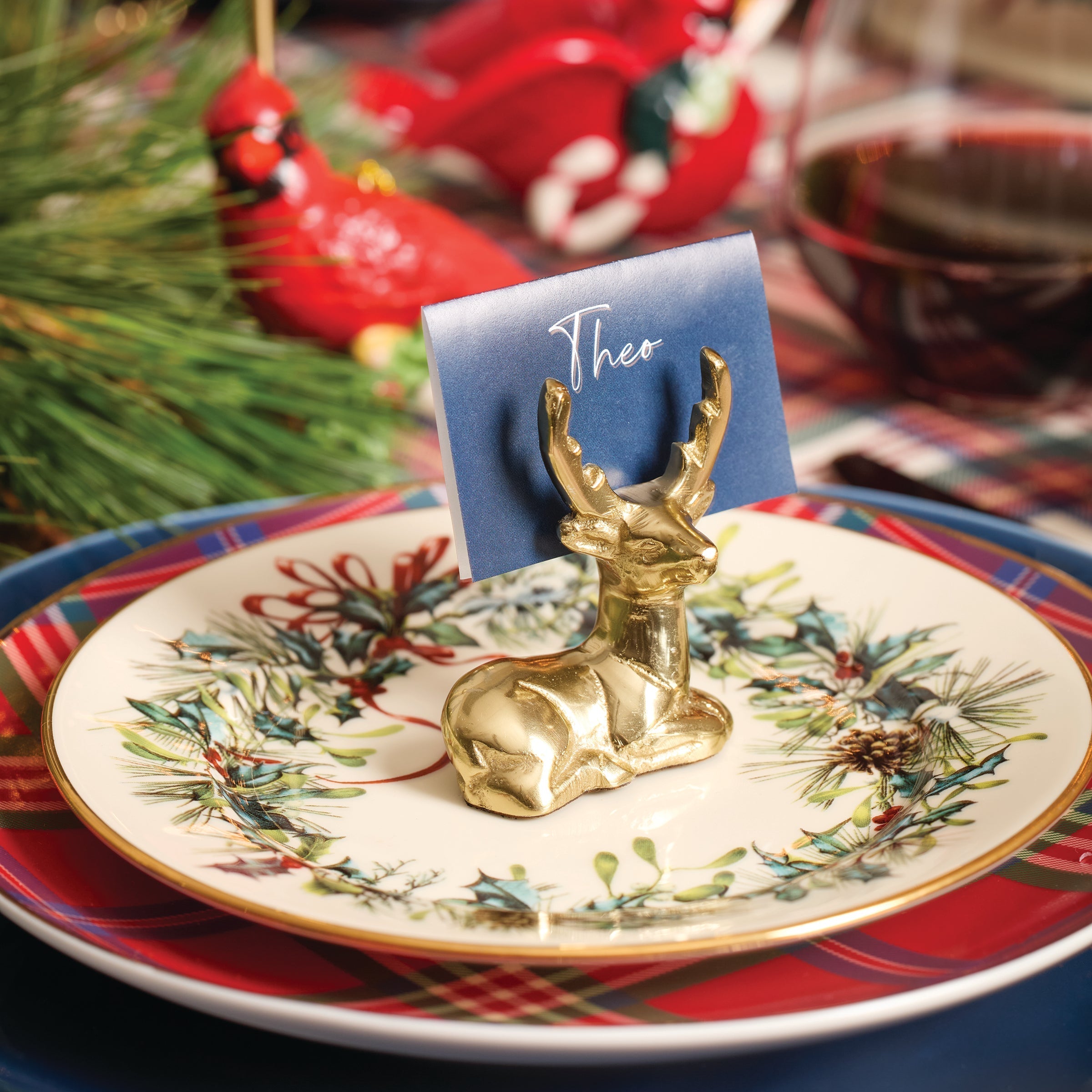 Lenox Fine Lenox Fine Winter Greetings 5-Piece Place Setting - Image 3