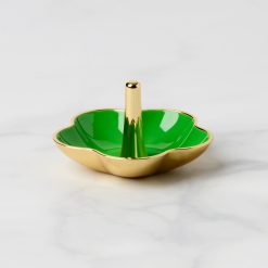 Lenox Fine Lenox Fine Make It Pop Green Metal Ring Dish