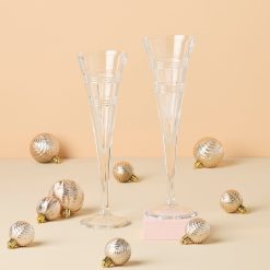 Alternative view of Lenox Fine Lenox Fine Hudson Crystal Toasting Flutes, Set of 2