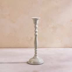 Lenox Fine Lenox Fine Nera Light Green Medium Candle Holder