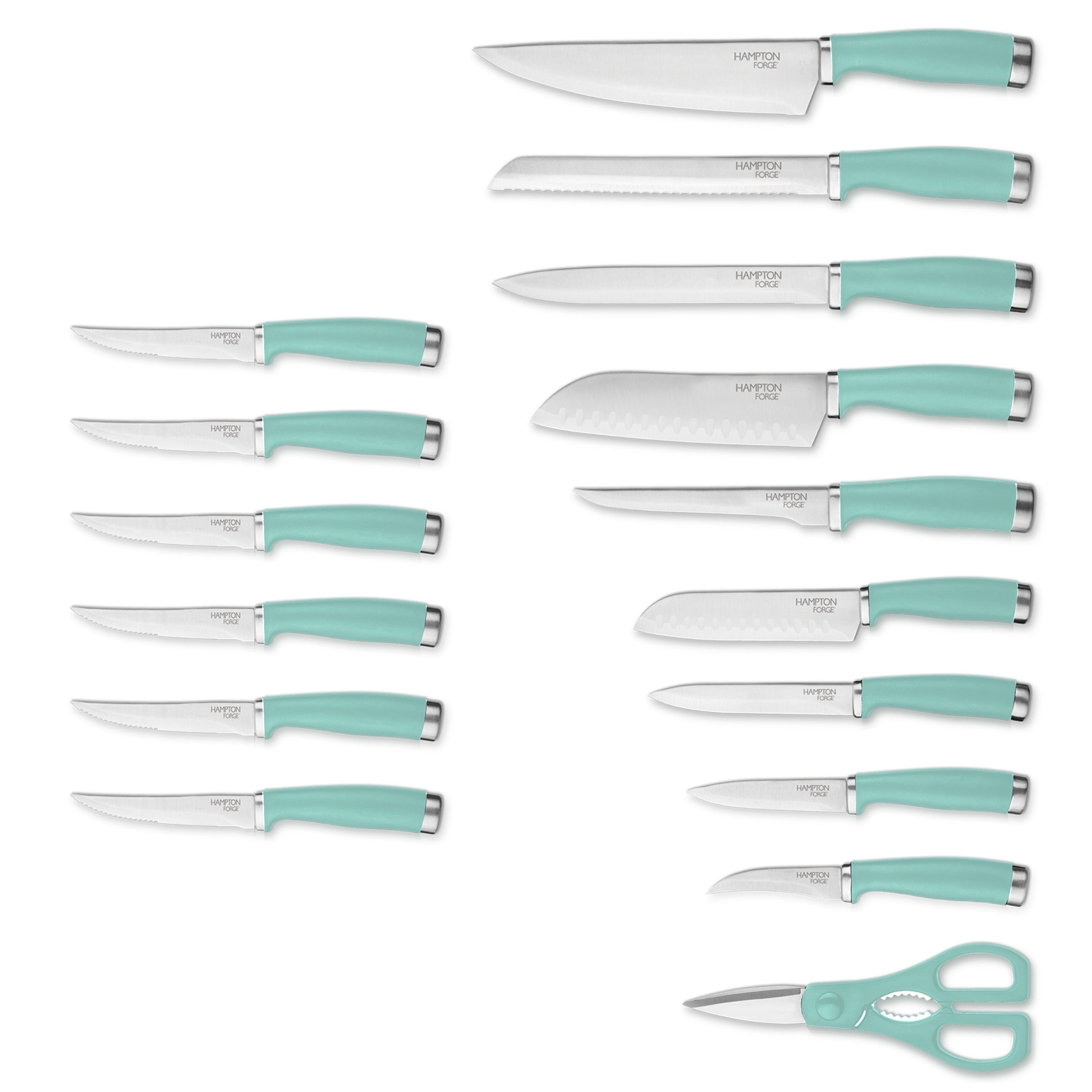 Lenox Fine Lenox Fine Epicure Pistachio 17-Piece Cutlery Block Set - Image 4