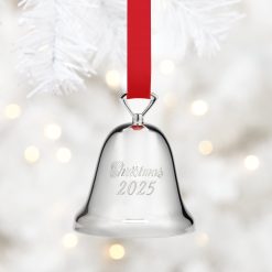 Alternative view of Lenox Fine Lenox Fine 2026 Annual Christmas Bell Silverplate Ornament
