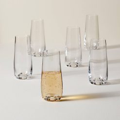Alternative view of Lenox Fine Lenox Fine Tuscany Classics Stemless Flute Glasses, Set of 6