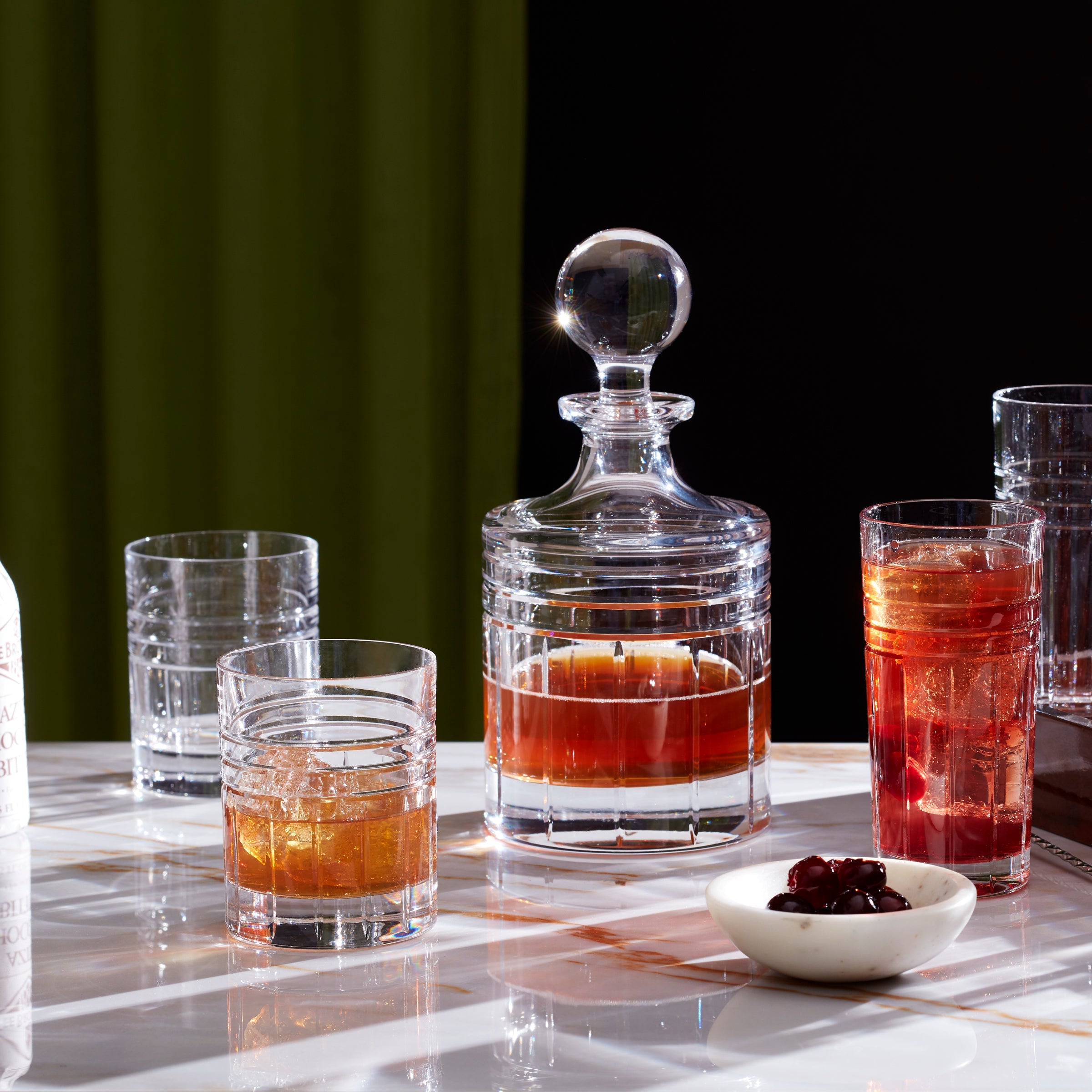 Lenox Fine Lenox Fine Tempo Crystal 5-Piece Whiskey Set - Image 2