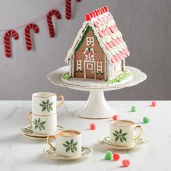 Alternative view of Lenox Fine Lenox Fine Holiday Espresso Cup & Saucer, Set of 4