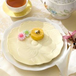 Alternative view of Lenox Fine Lenox Fine Butterfly Meadow Floral Yellow Accent Plates, Set of 4