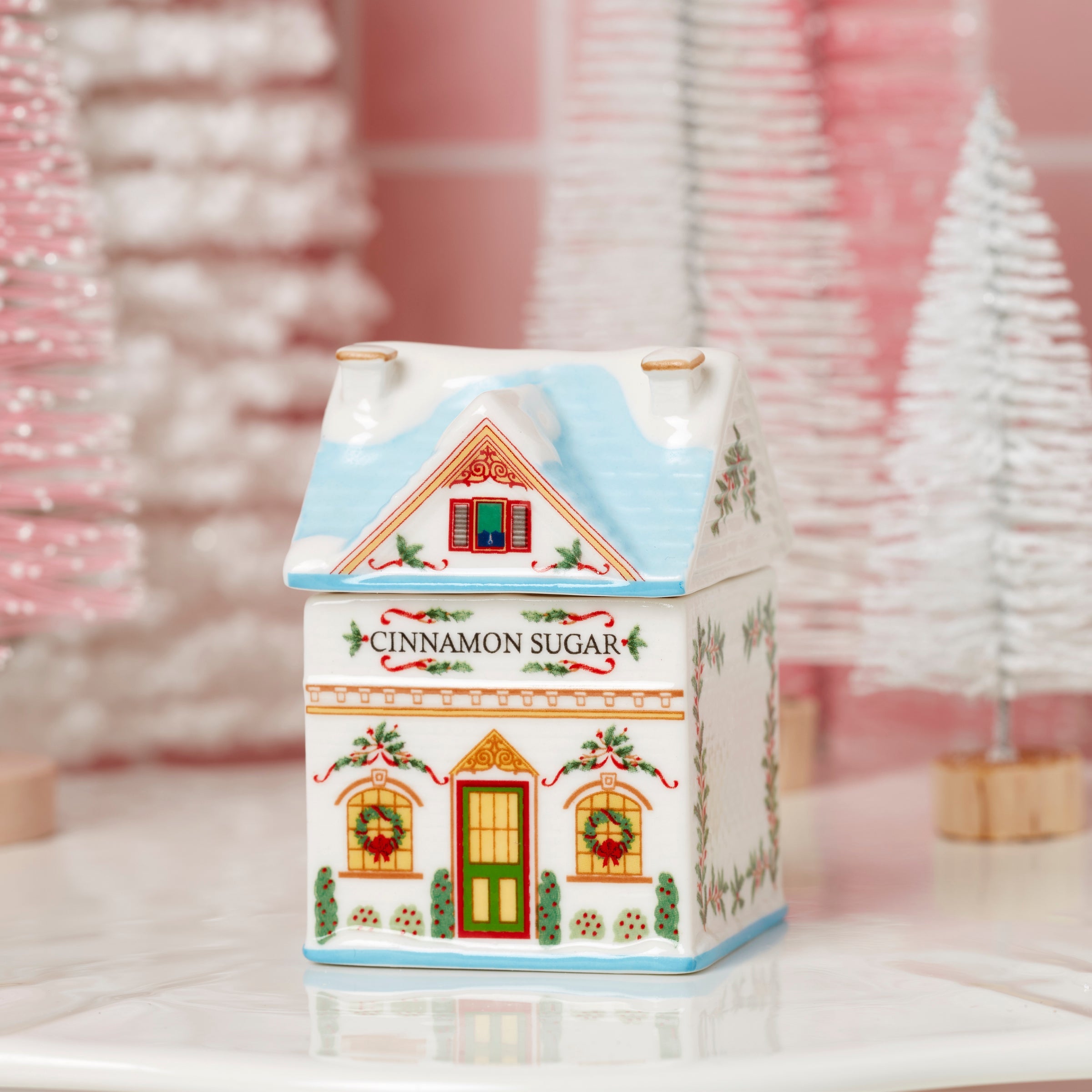 Lenox Fine Lenox Fine Lenox Spice Village 6-Piece Christmas Spice Jar Set - Image 6