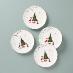 Lenox Fine Lenox Fine Merry Grinchmas Dinner Plates, Set of 4