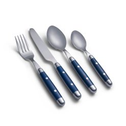 Lenox Fine Lenox Fine Jubilee Blue 16-Piece Flatware Set