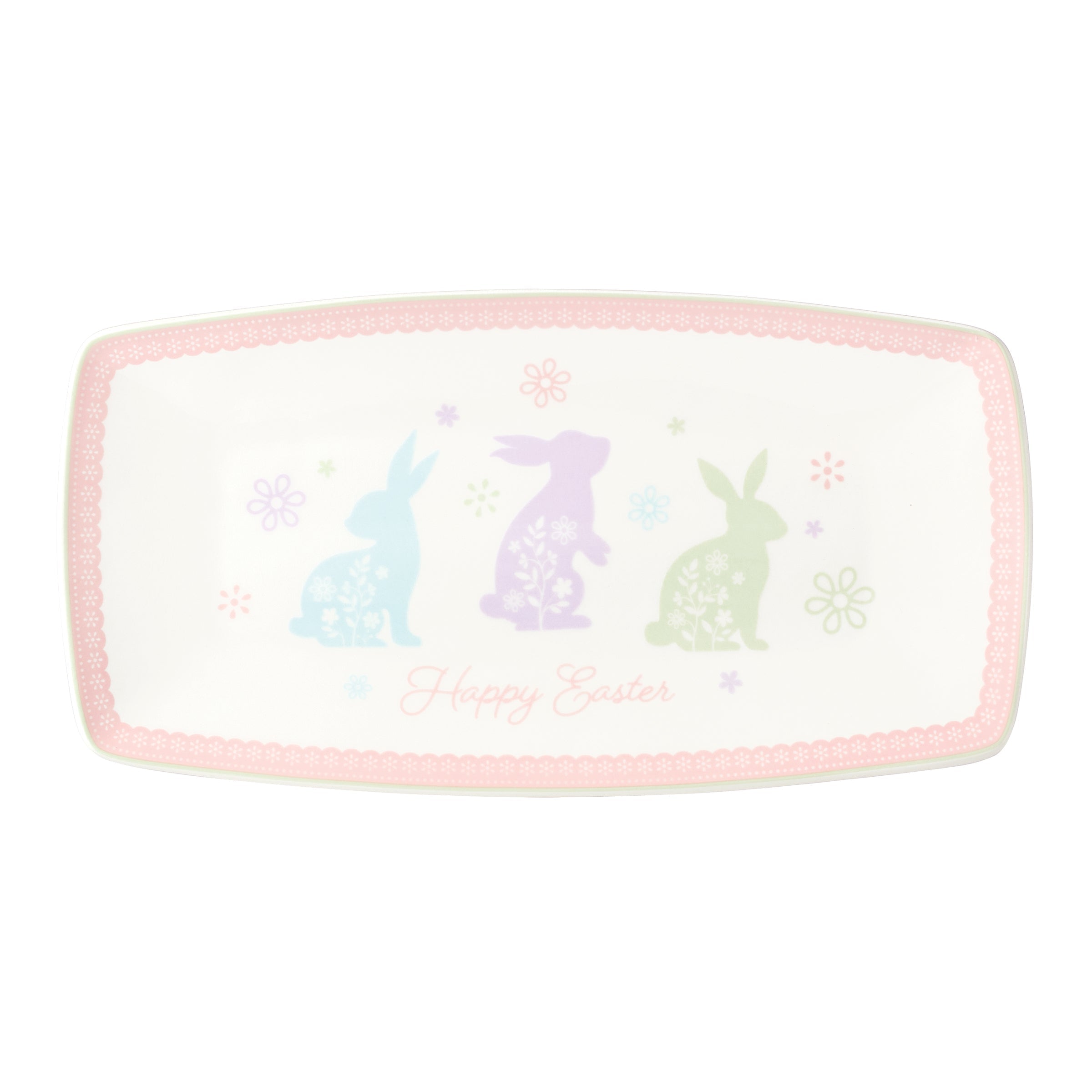 Lenox Fine Lenox Fine Bunny Hop Hors d'Oeuvres Tray