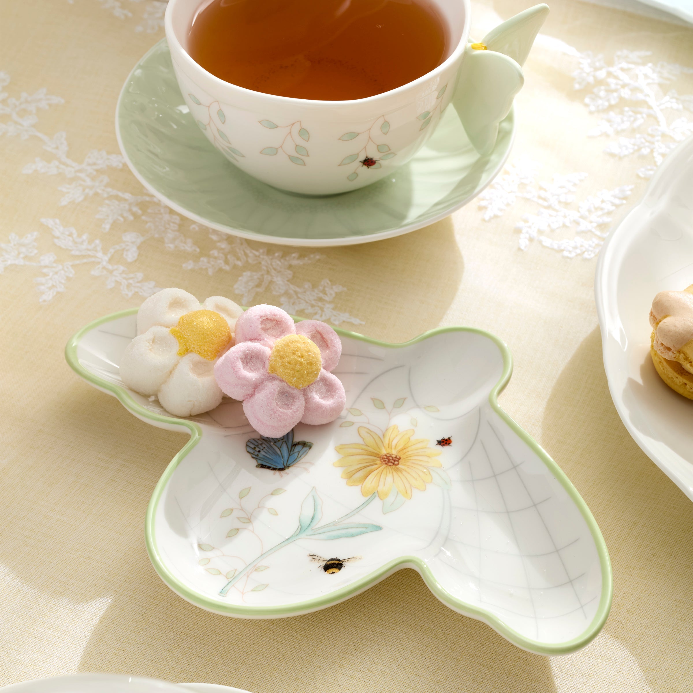 Lenox Fine Lenox Fine Butterfly Meadow Bee Spoon Rest - Image 3