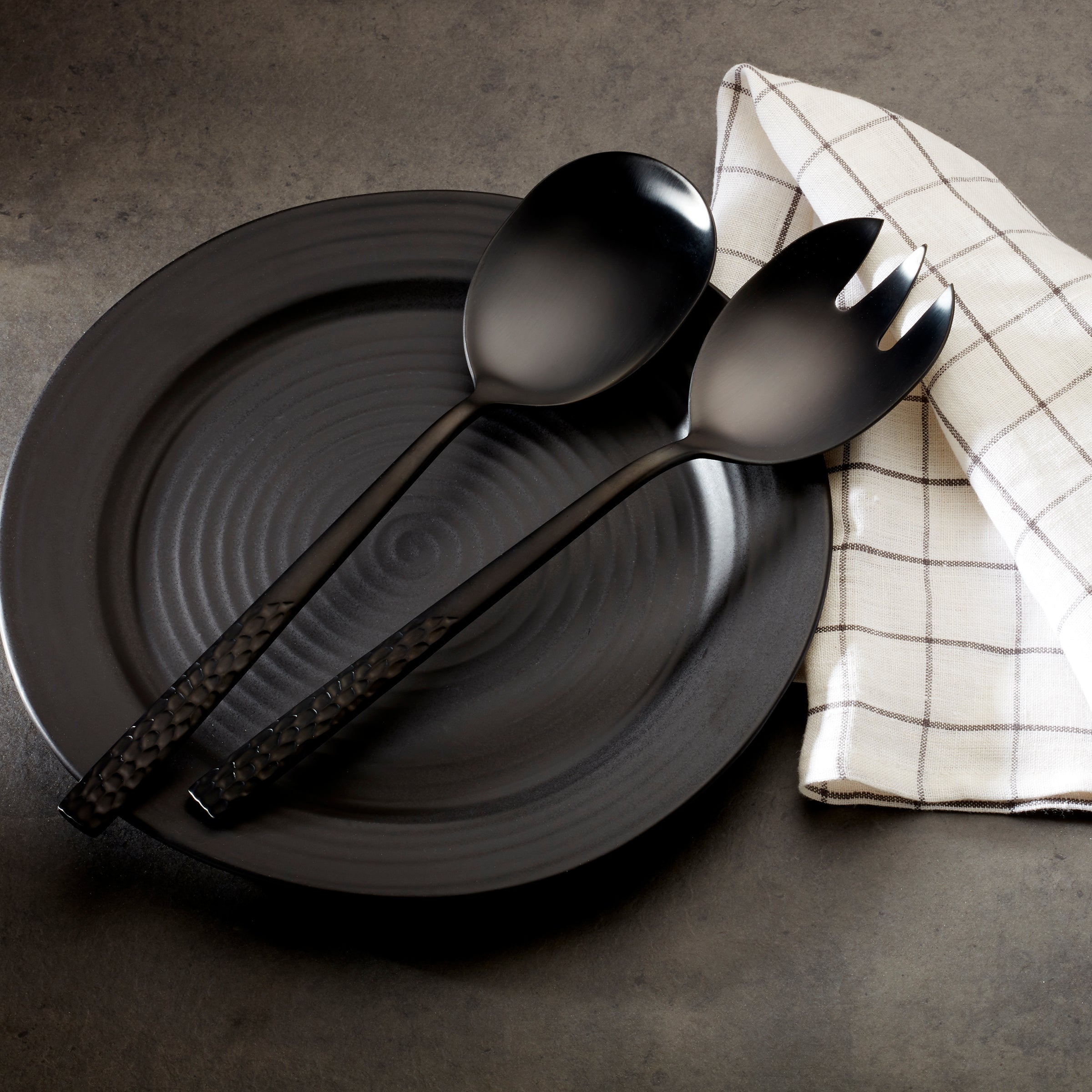 Lenox Fine Lenox Fine Mezze Midnight 2-Piece Salad Servers - Image 2