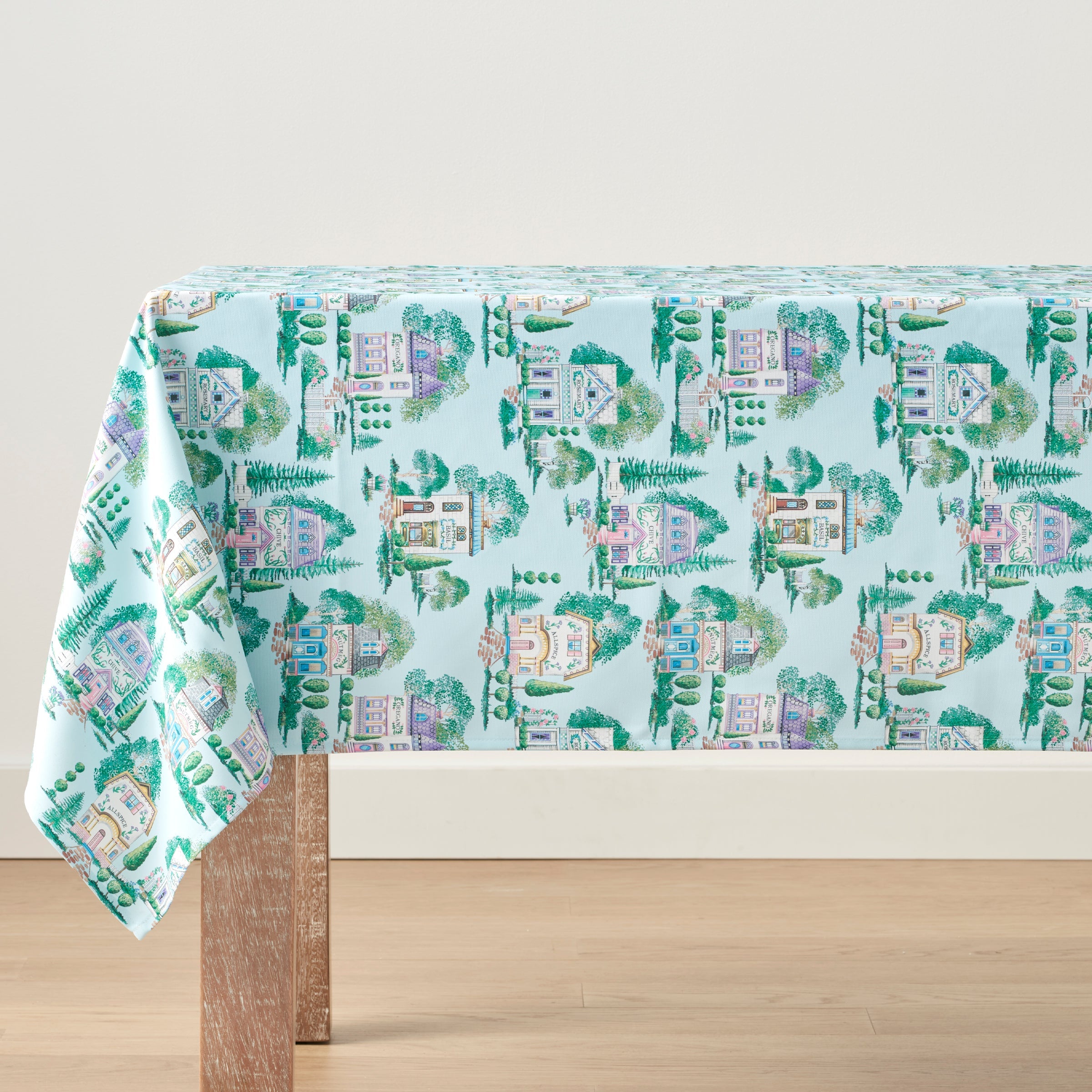 Lenox Fine Lenox Fine Lenox Spice Village Allover 60x120 Tablecloth