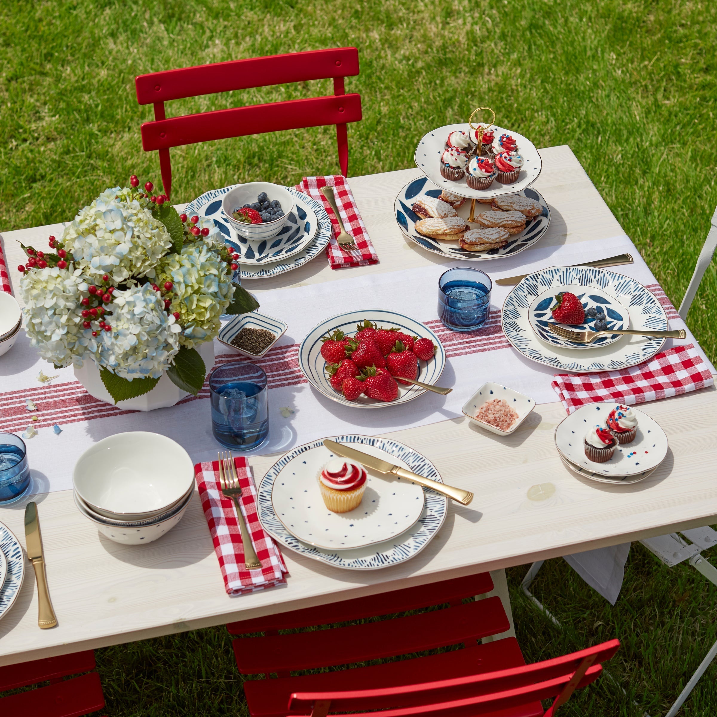 Lenox Fine Lenox Fine Blue Bay 12-Piece Dinnerware Set - Image 4