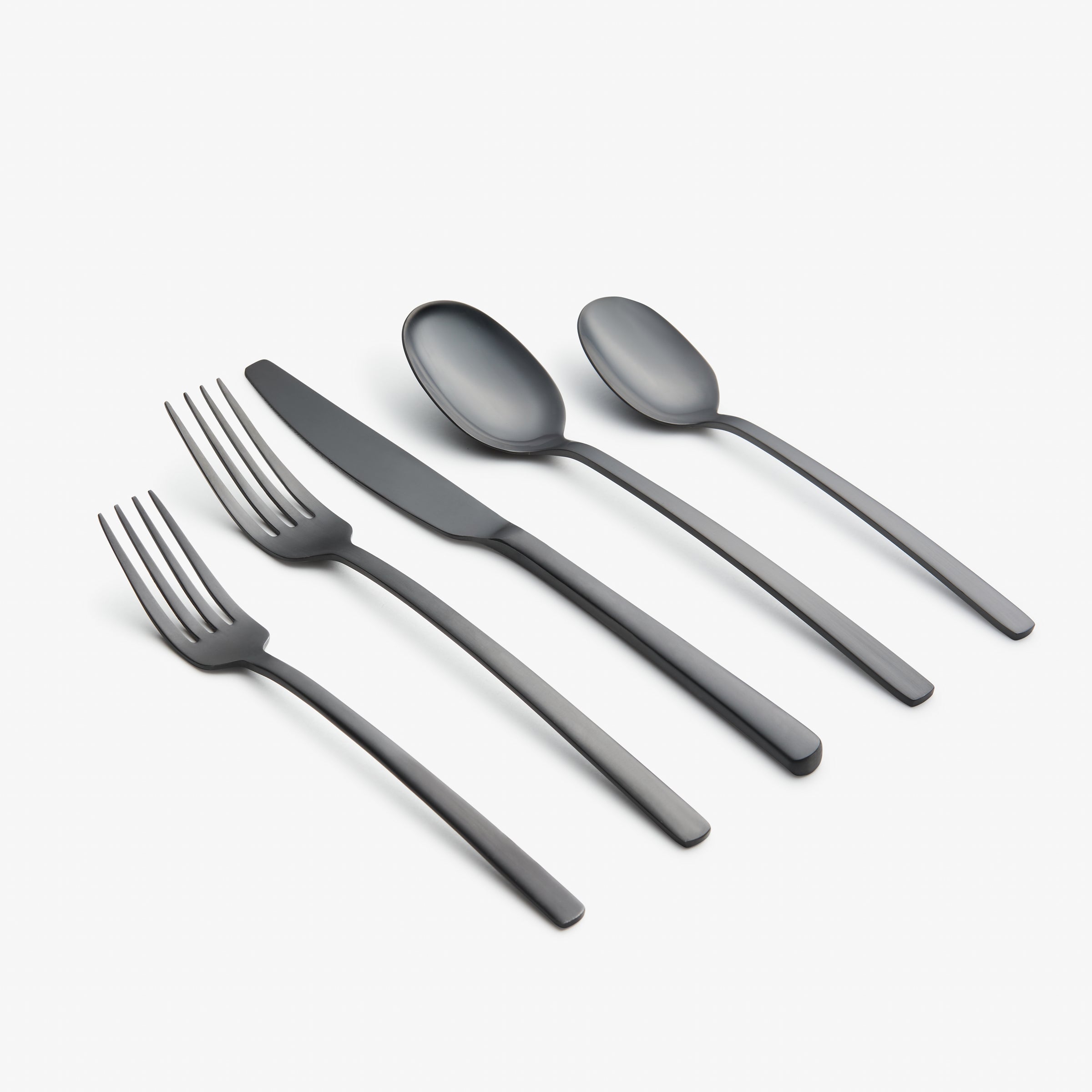 Lenox Fine Lenox Fine Beacon Black Satin 20-Piece Flatware Set - Image 3
