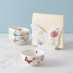 Alternative view of Lenox Fine Lenox Fine Butterfly Meadow Mini Bowls, Set of 3